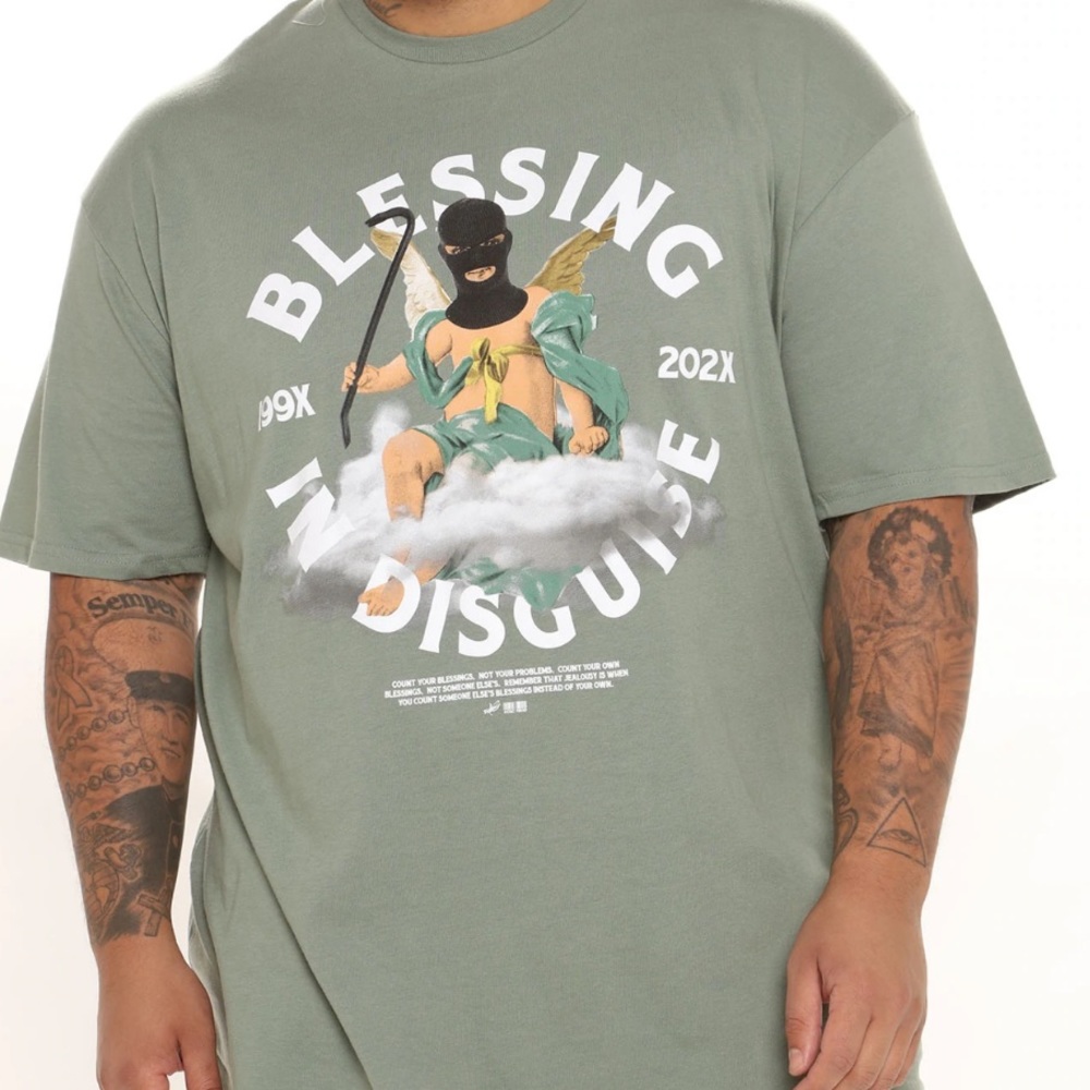 Blessing in disguise short sleeve tea